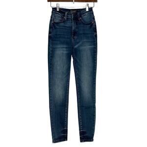 Judy Blue Skinny Jeans Stretch Denim Plus Size 24W